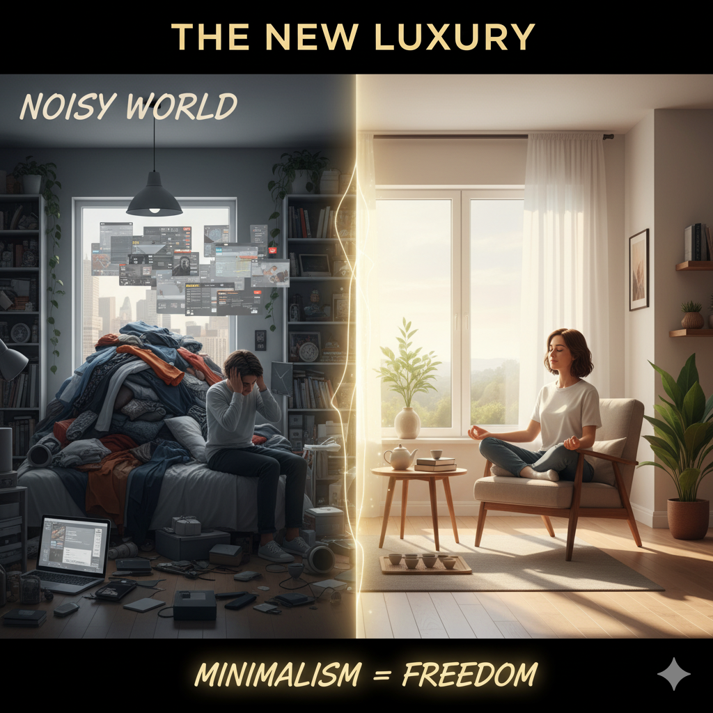 “Why Minimalism Is the New Luxury in a Noisy World”