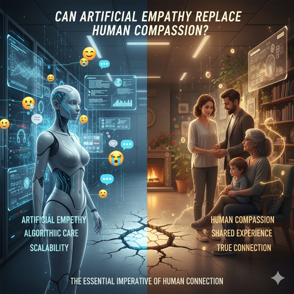 “Can Artificial Empathy Replace Human Compassion?”
